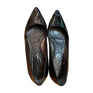 Burberry Patent Leather classic check ballet flats